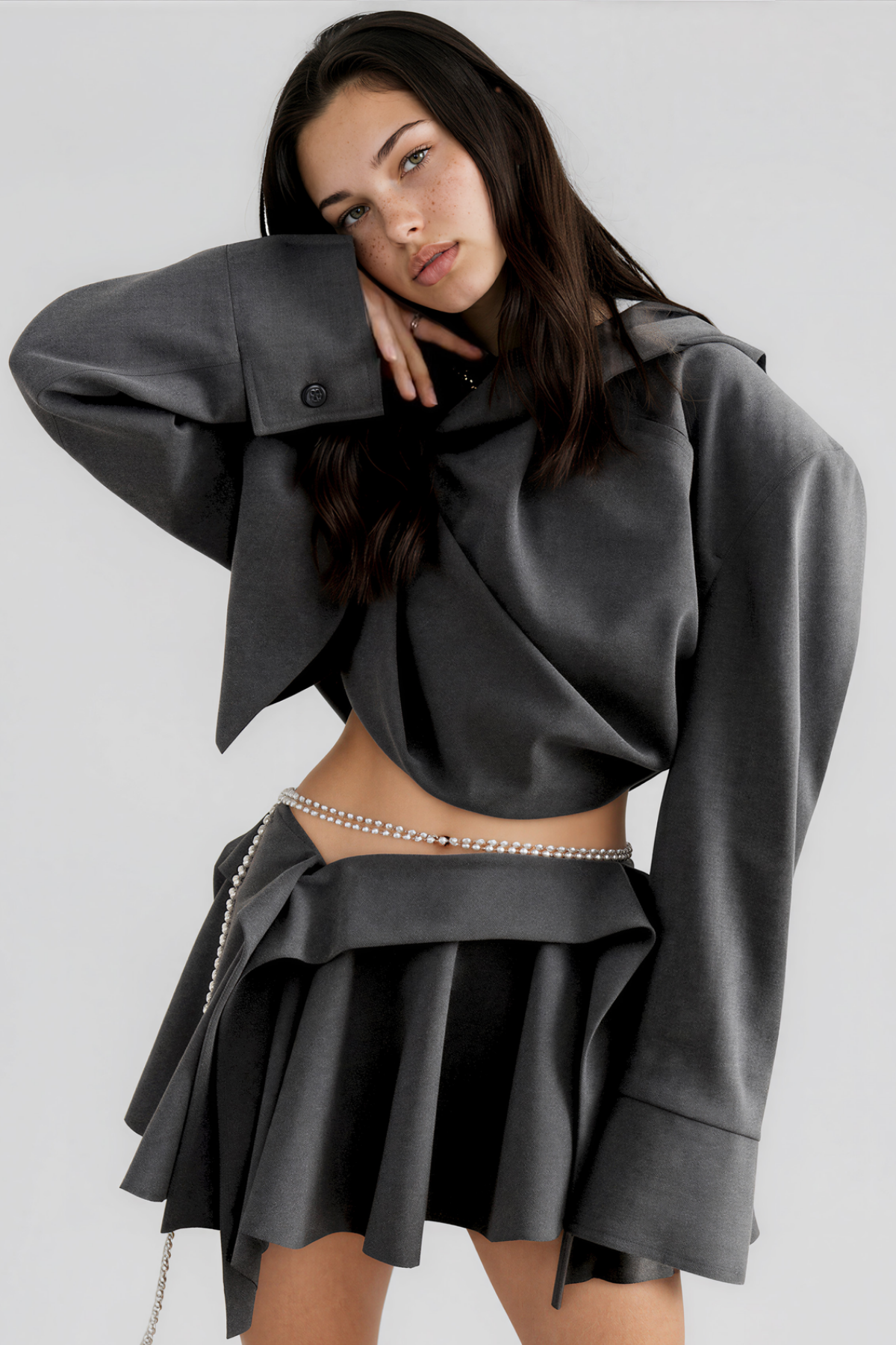 Kingston Hooded Asymmetric Top