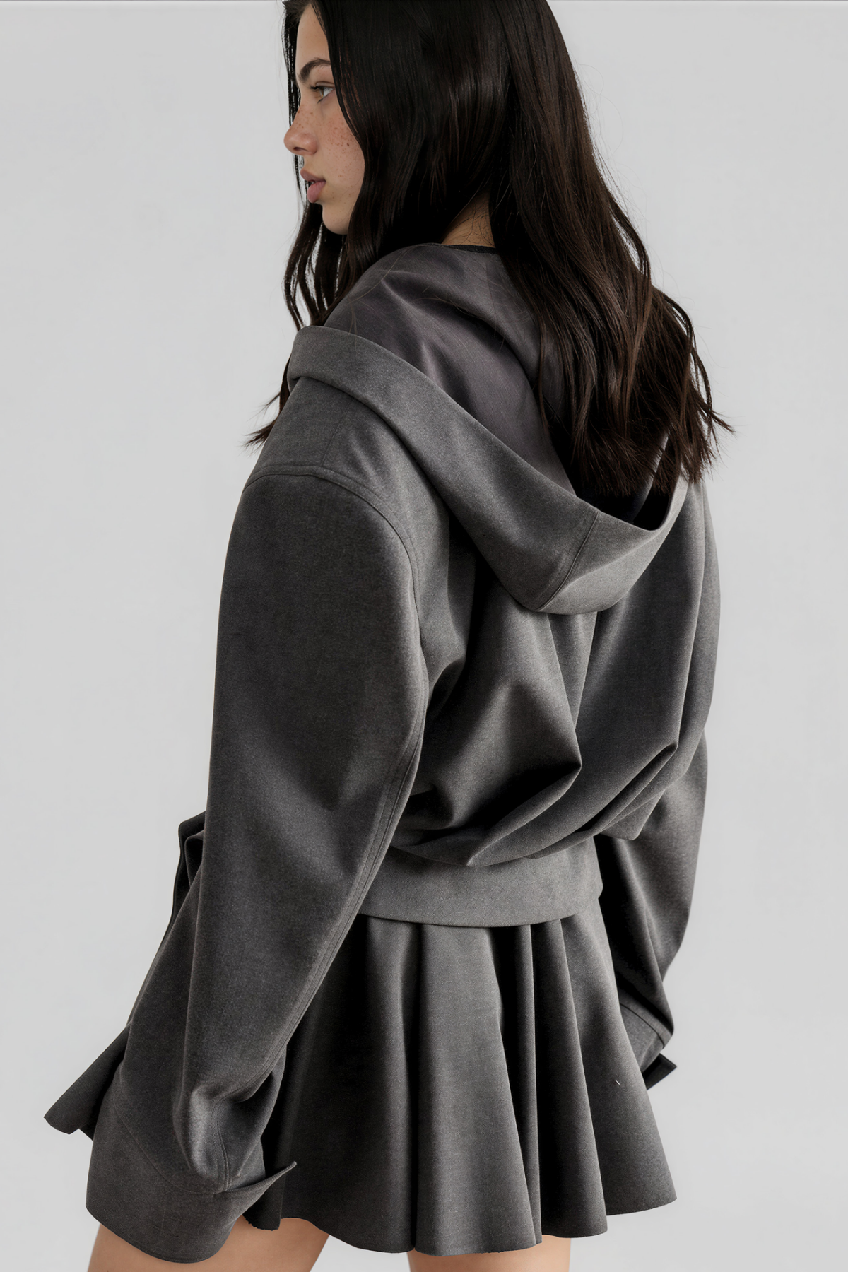Kingston Hooded Asymmetric Top