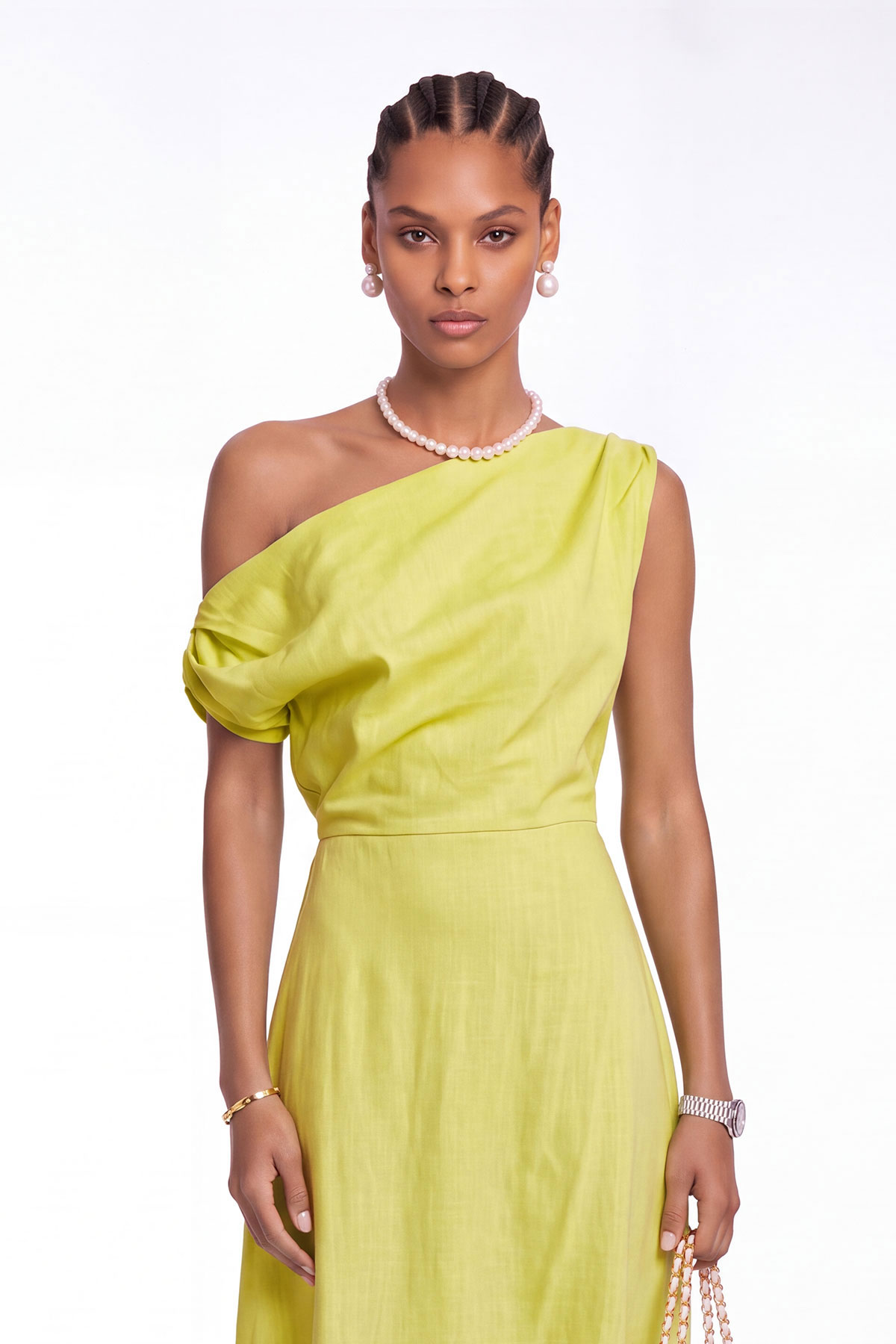 Kinley One Shoulder Maxi Dress