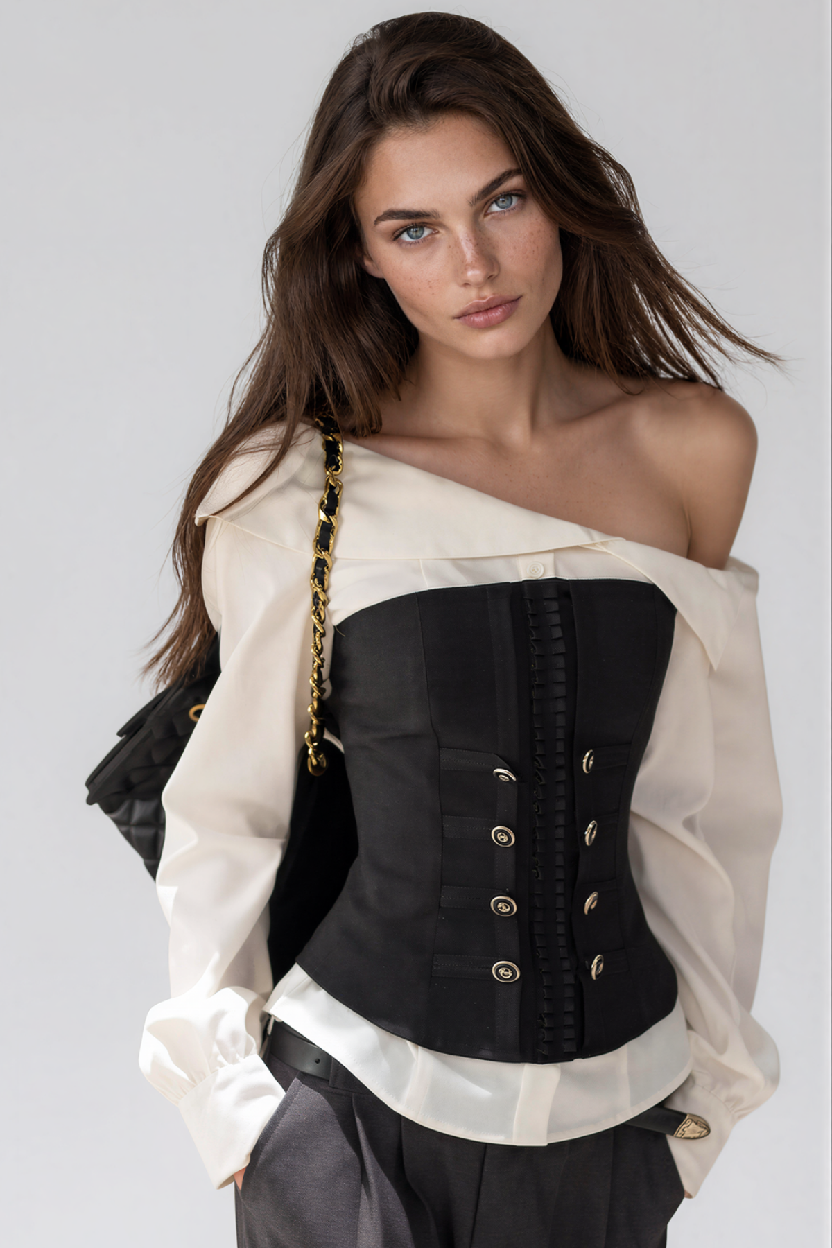 Kione One Shoulder Two Piece Top