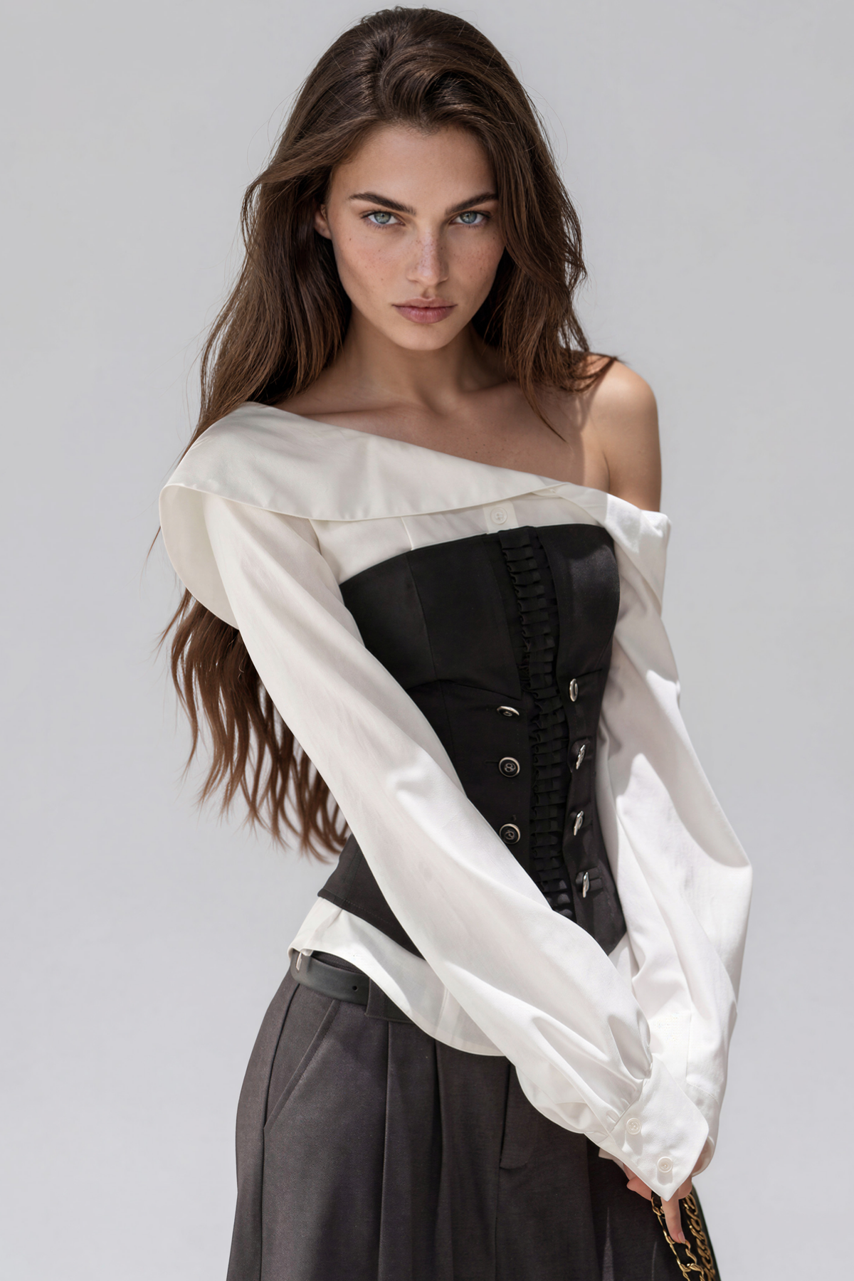 Kione One Shoulder Two Piece Top