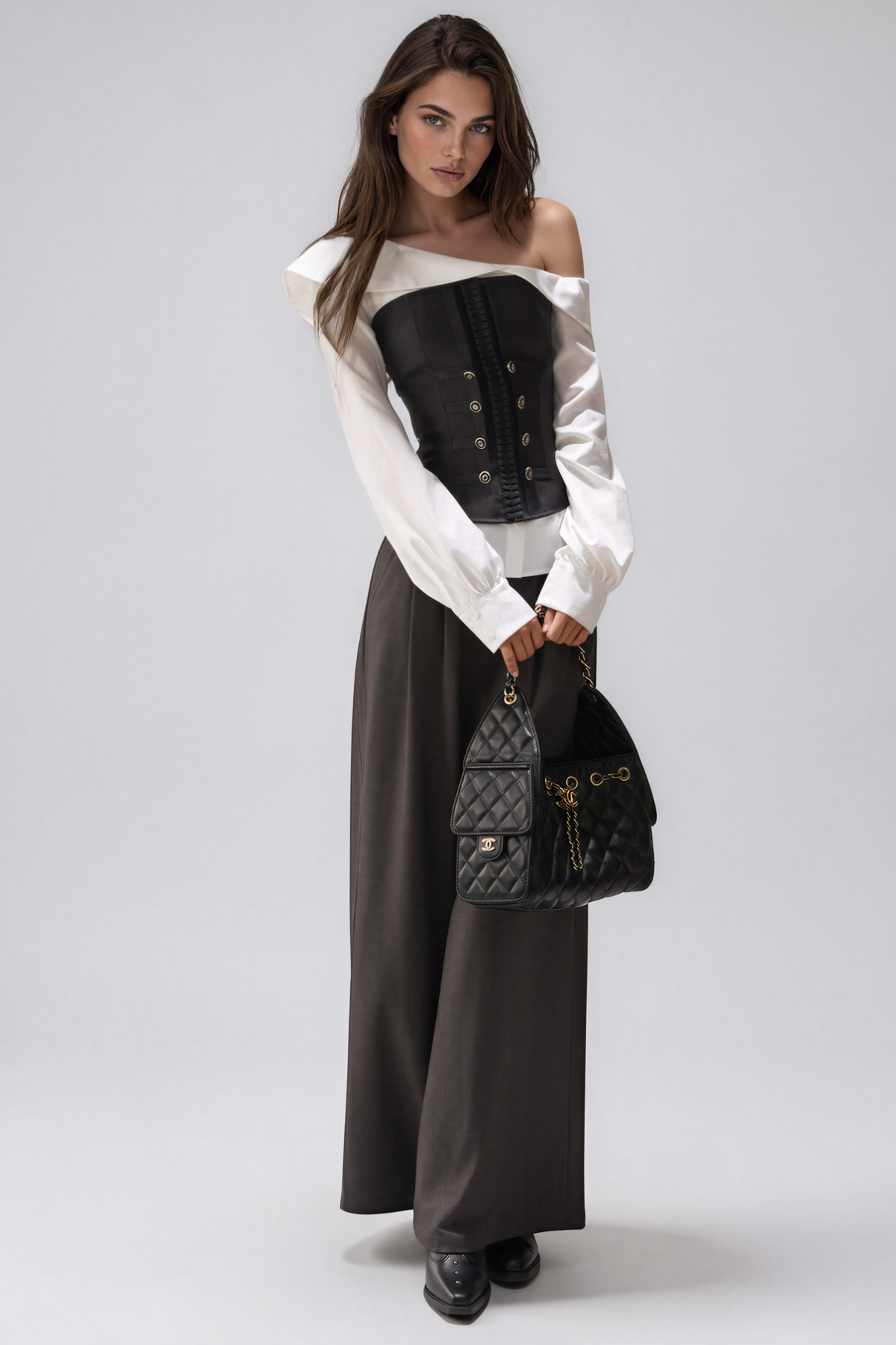 Kione One Shoulder Two Piece Top