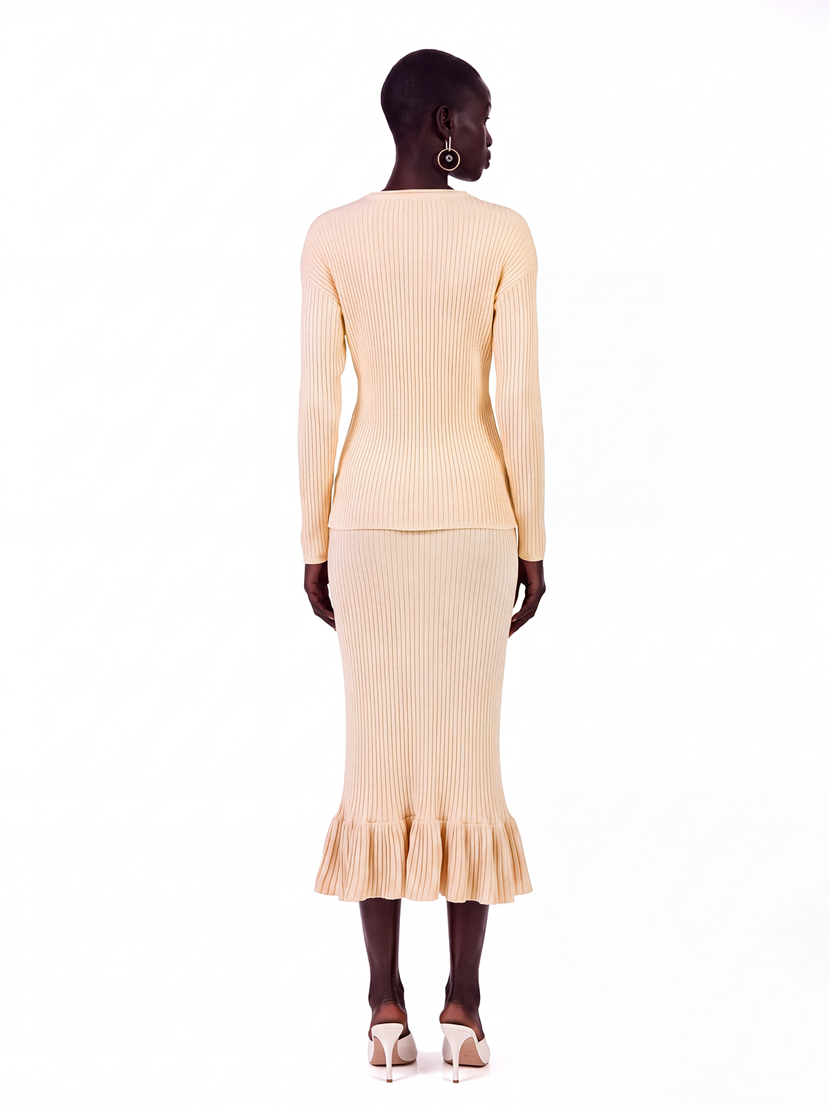 Kiran Plunge Knit Top