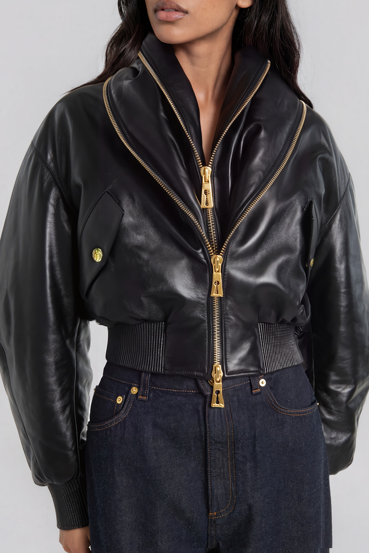 Kirkan Deconstruct Leather Jacket