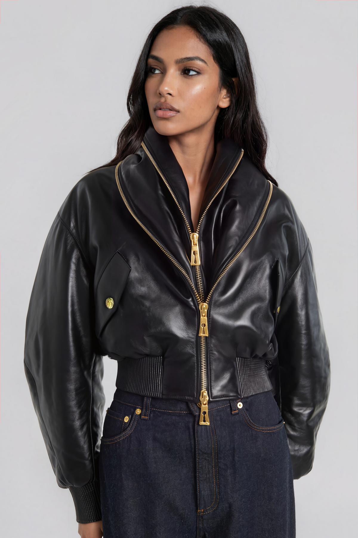 Kirkan Deconstruct Leather Jacket