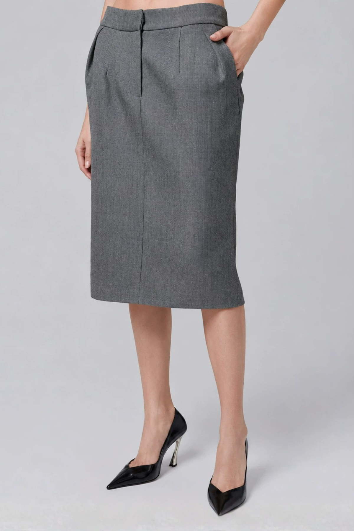 Kiros Split MidI Skirt