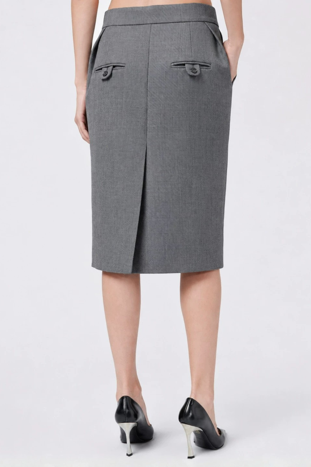 Kiros Split MidI Skirt