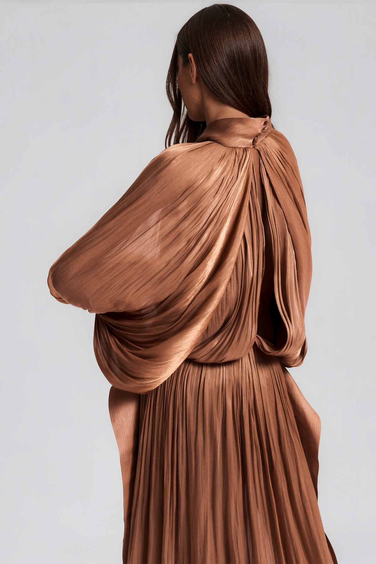 Kirra Batwing Sleeve Draped Maxi Dress