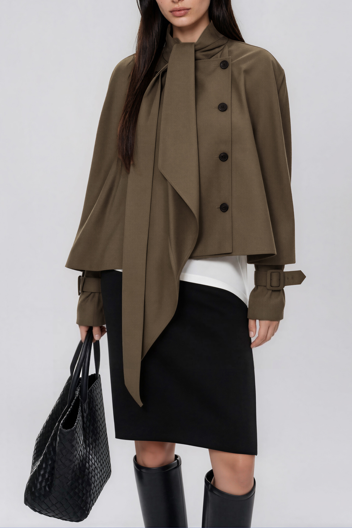 Kody Shawl Double Breasted Jacket