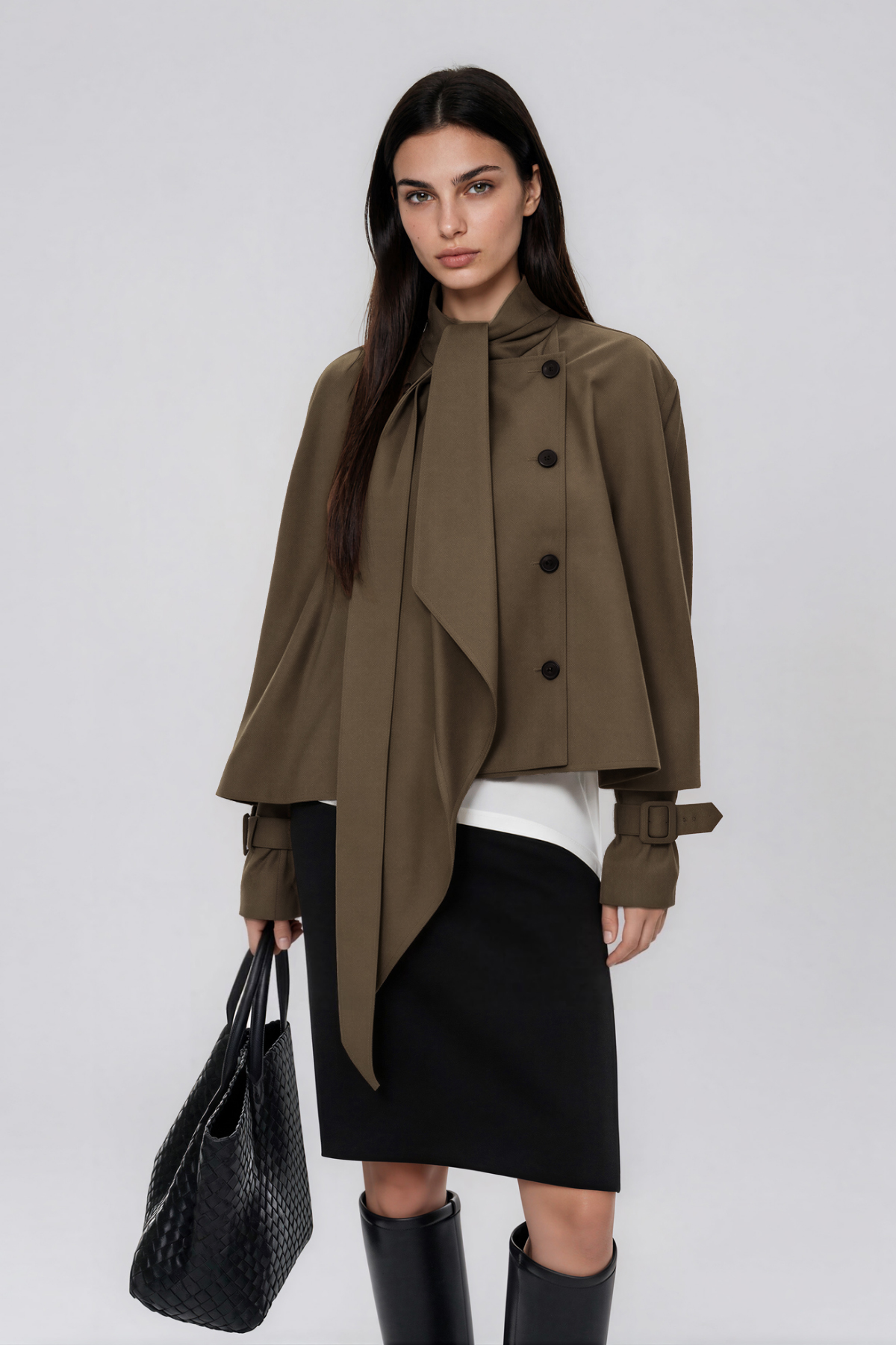 Kody Shawl Double Breasted Jacket
