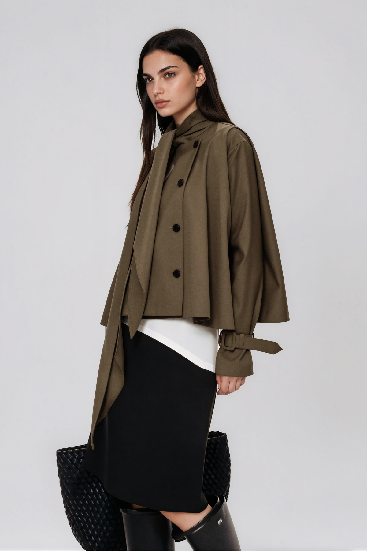 Kody Shawl Double Breasted Jacket