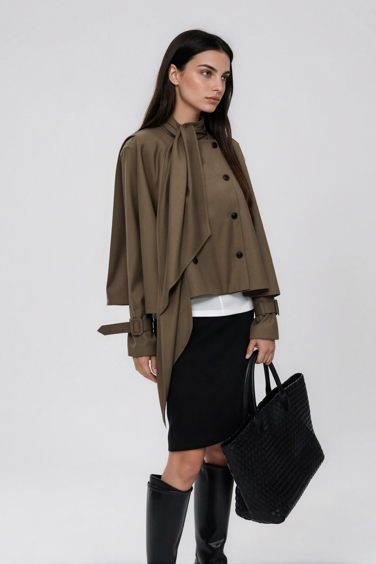 Kody Shawl Double Breasted Jacket