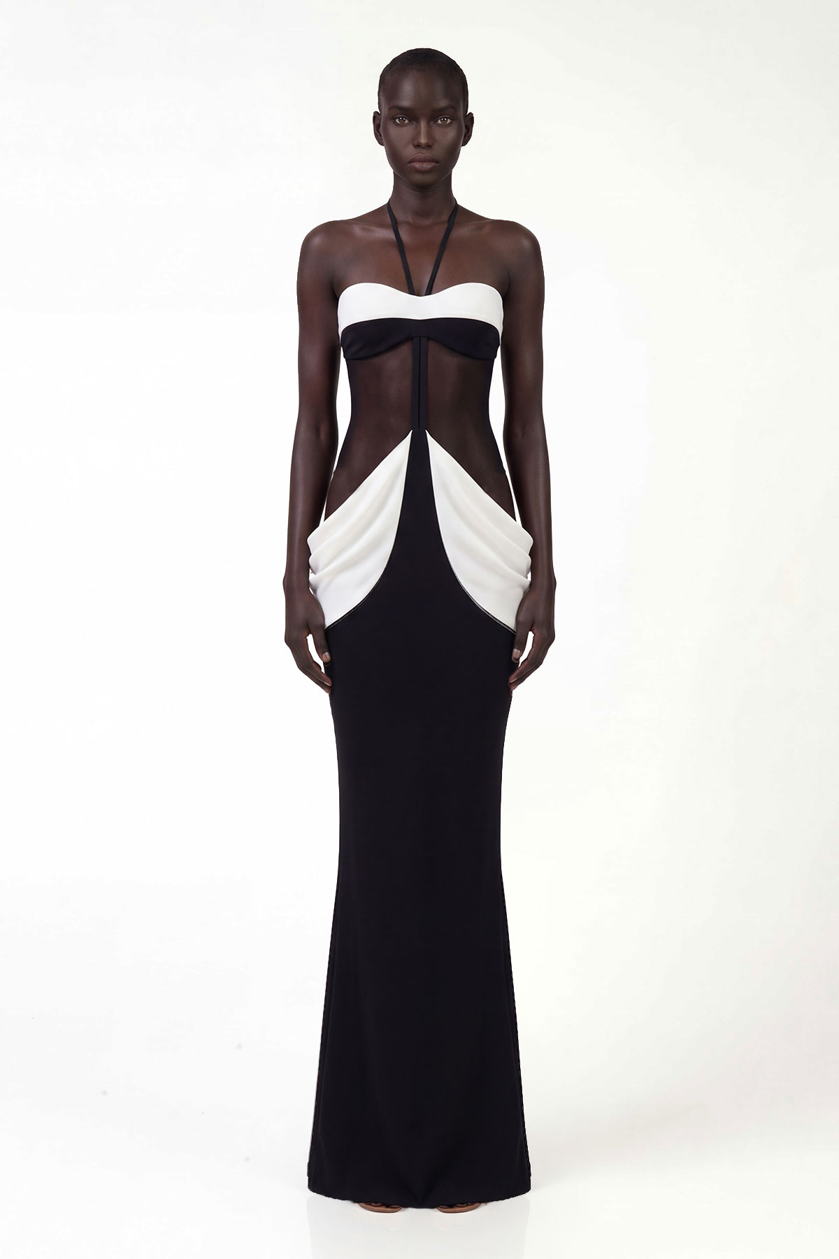 Kona Cutout Draped Maxi Dress