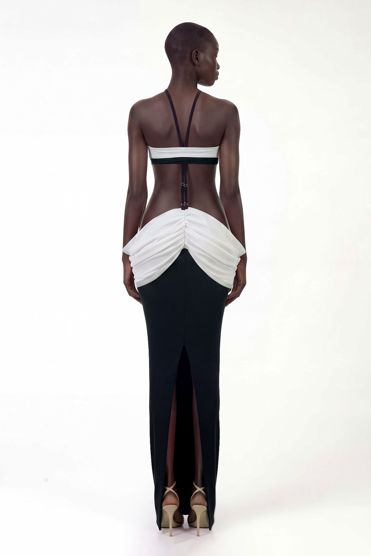 Kona Cutout Draped Maxi Dress