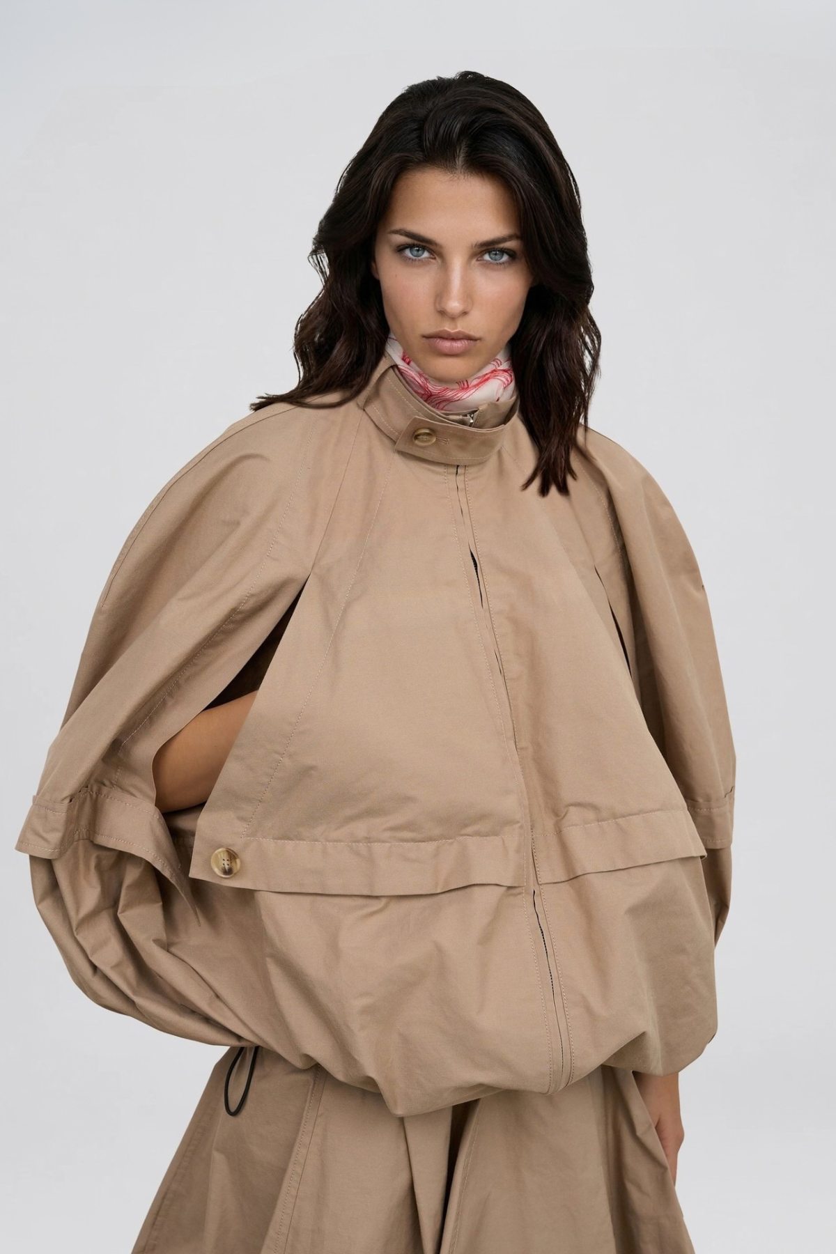 Konstantin Batwing Sleeve Ruch Jacket
