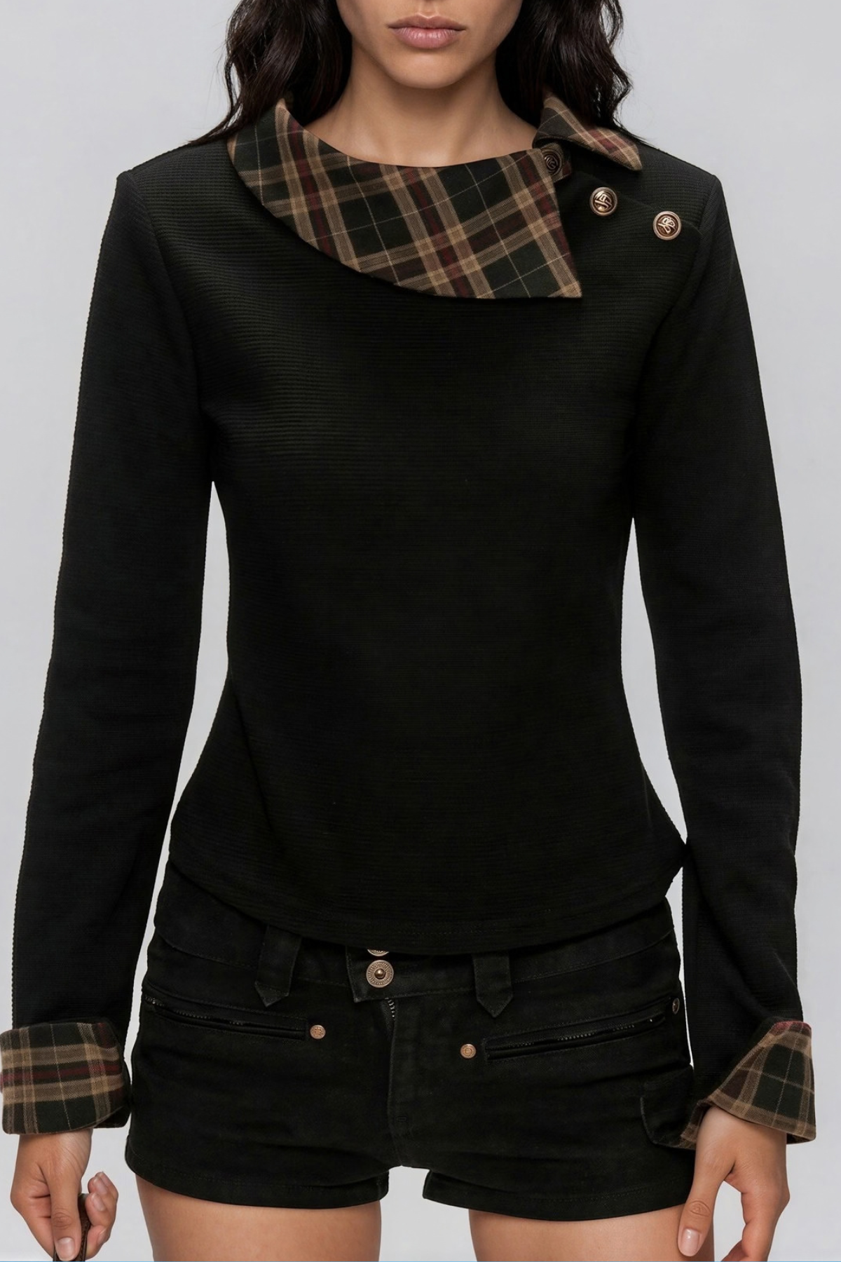 Korbin Asymmetric Grid Top