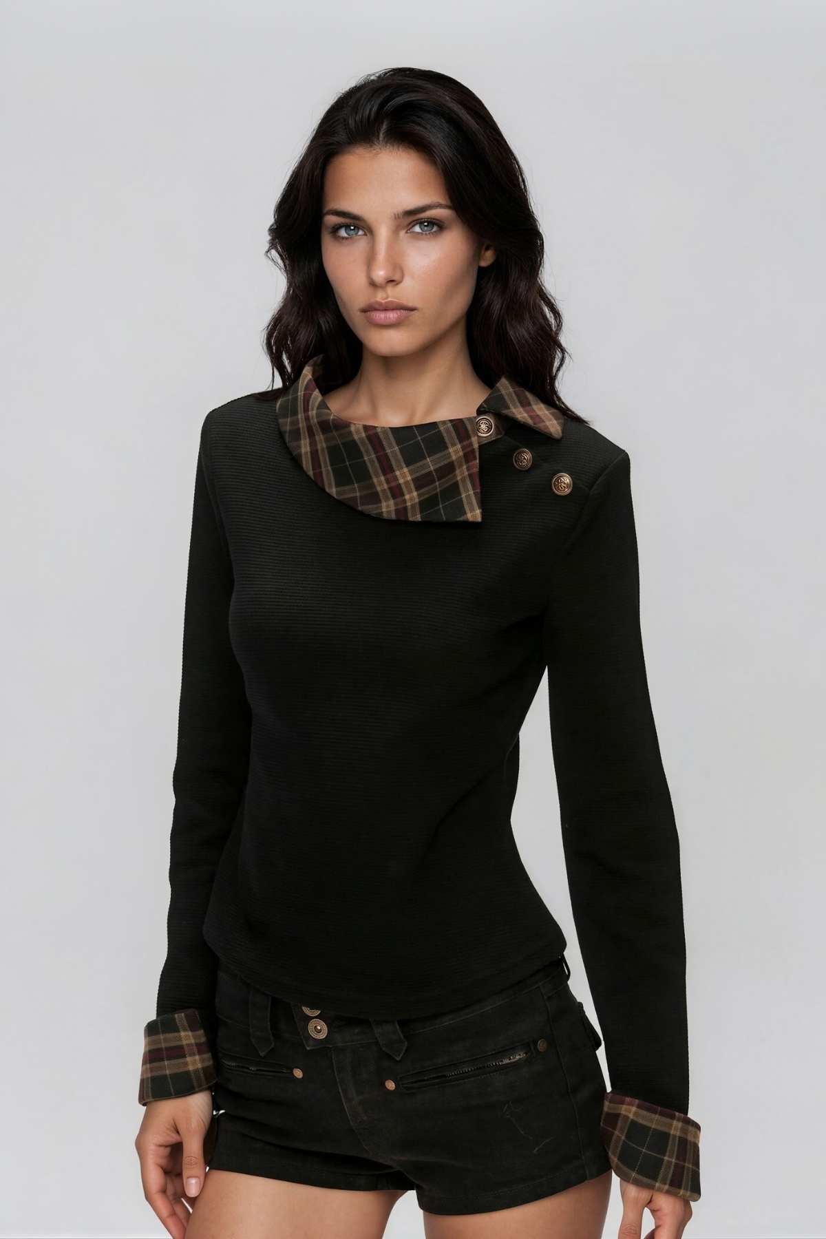 Korbin Asymmetric Grid Top