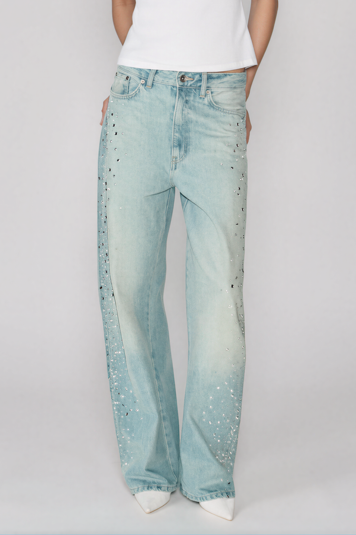 Korrine Rhinestone Jeans