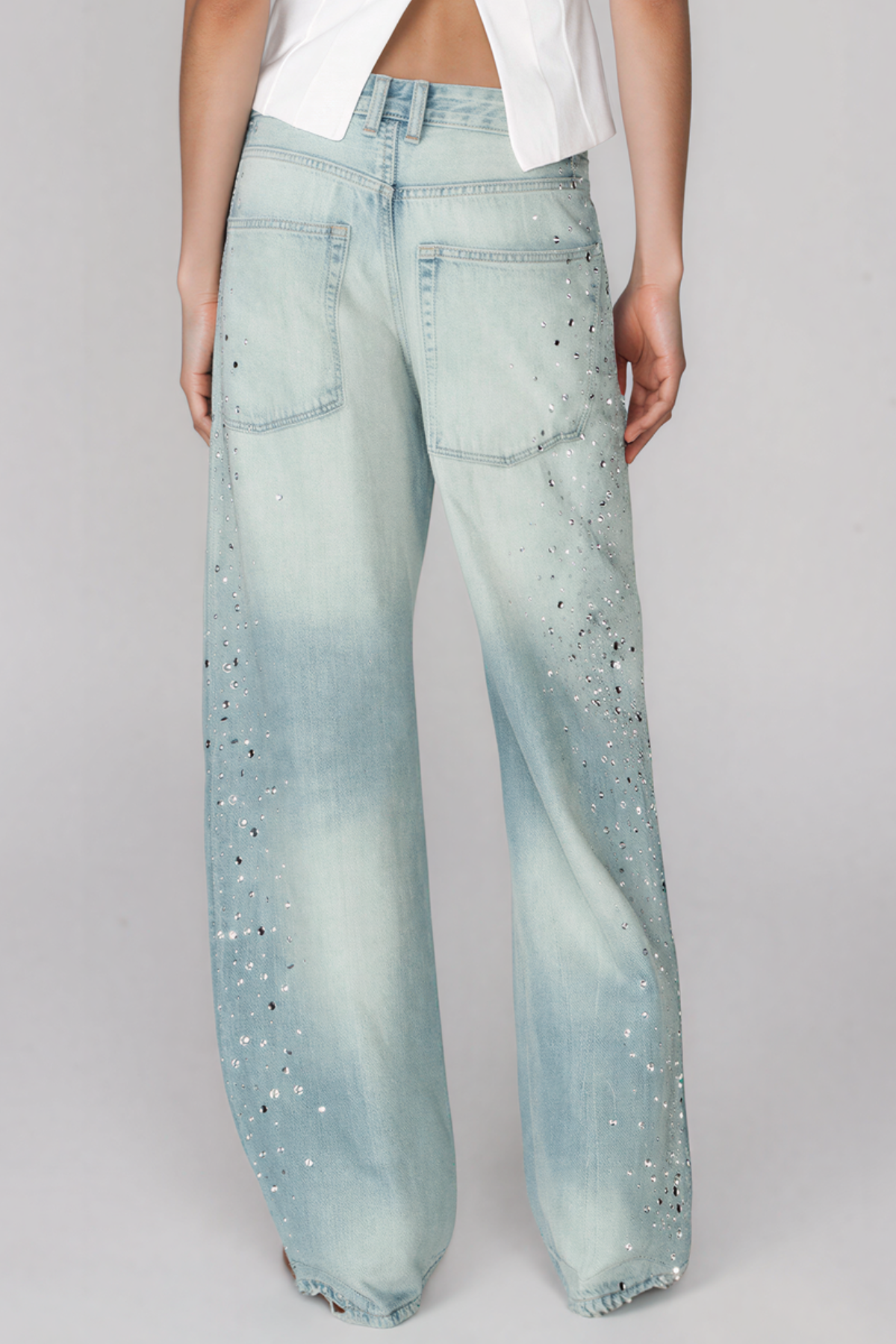 Korrine Rhinestone Jeans