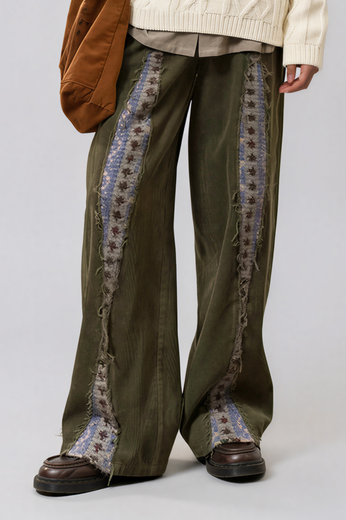 Kosumi Corduroy Fringe Pants