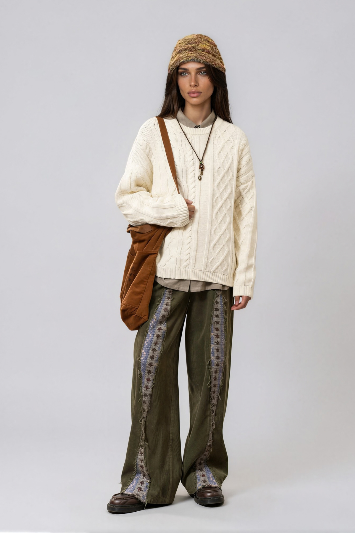 Kosumi Corduroy Fringe Pants