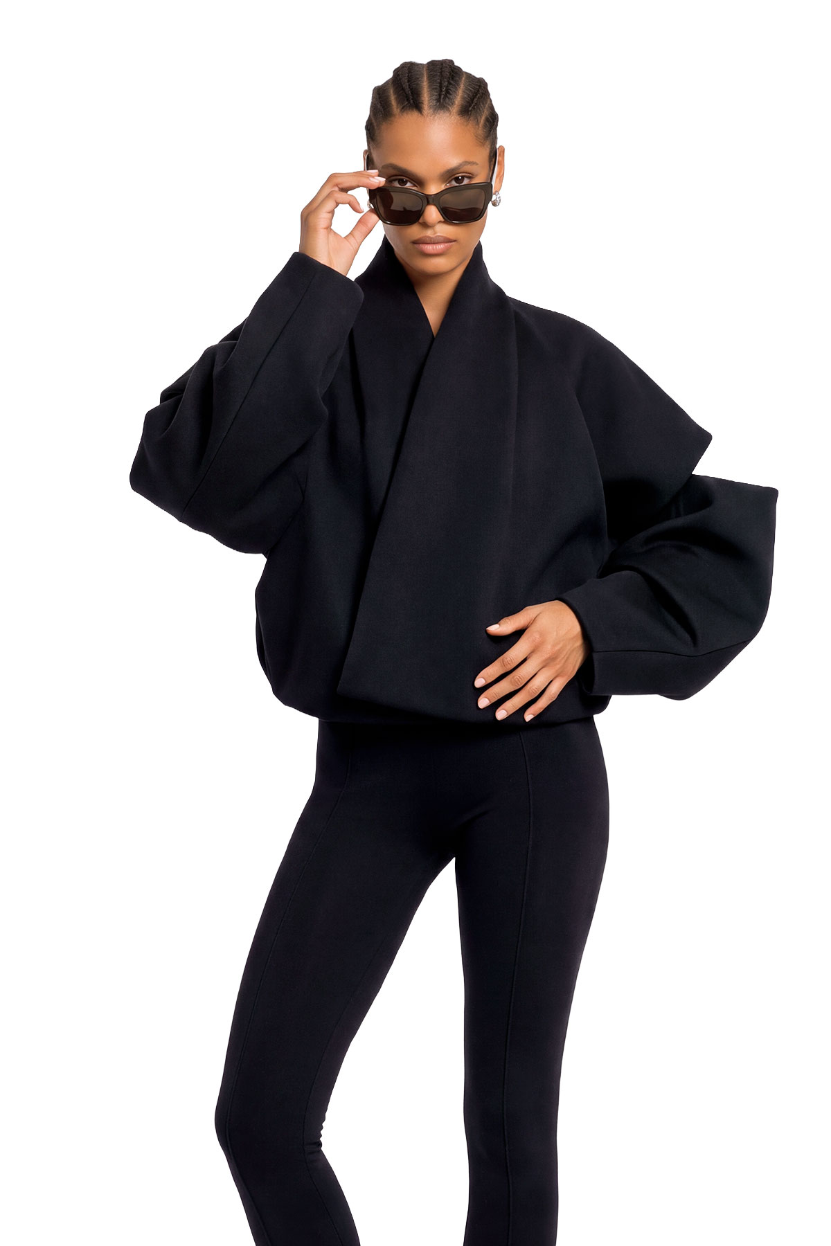 Kreeli Batwing Sleeve Jacket