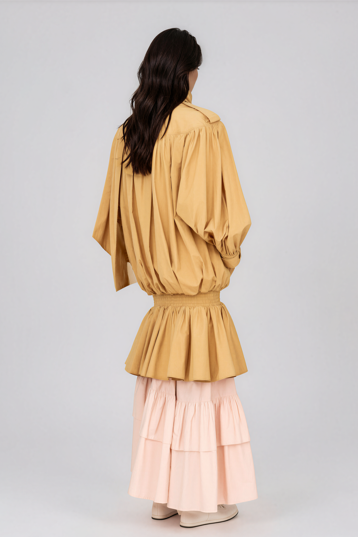 Krikor High Neck Trench Coat