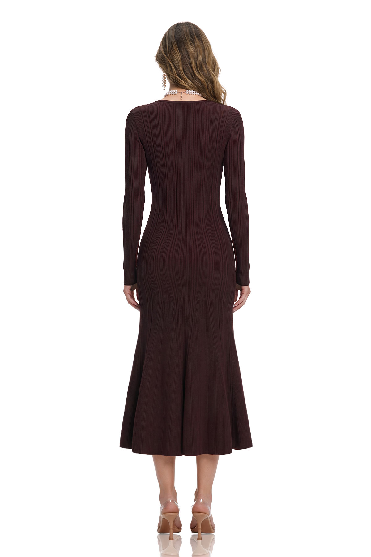 Kristjan Lace Knit Maxi Dress