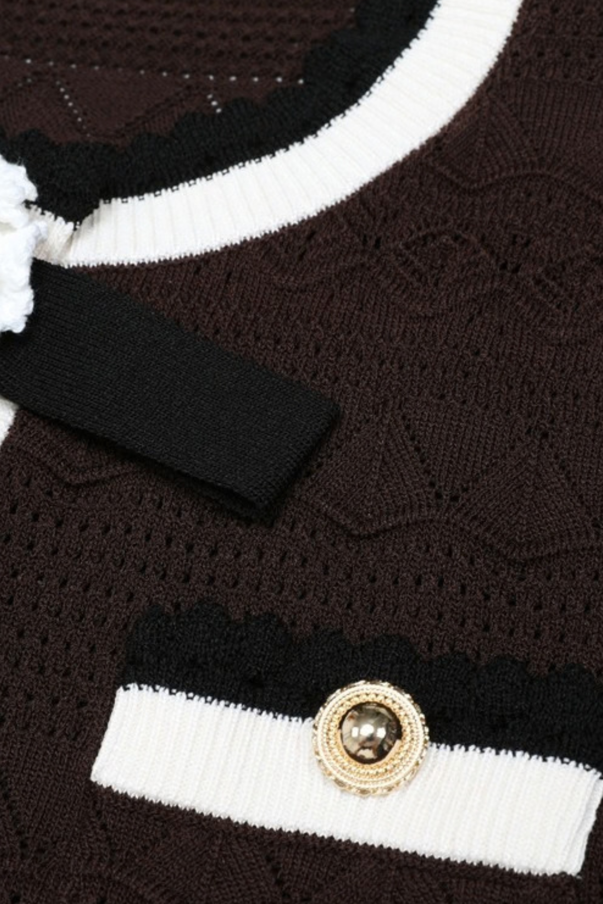 Kristoff Knit Flower Skirt Set