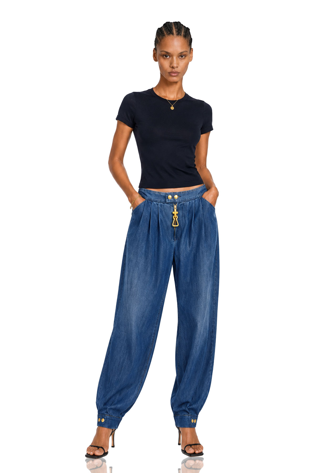 Krisztian Button Jeans