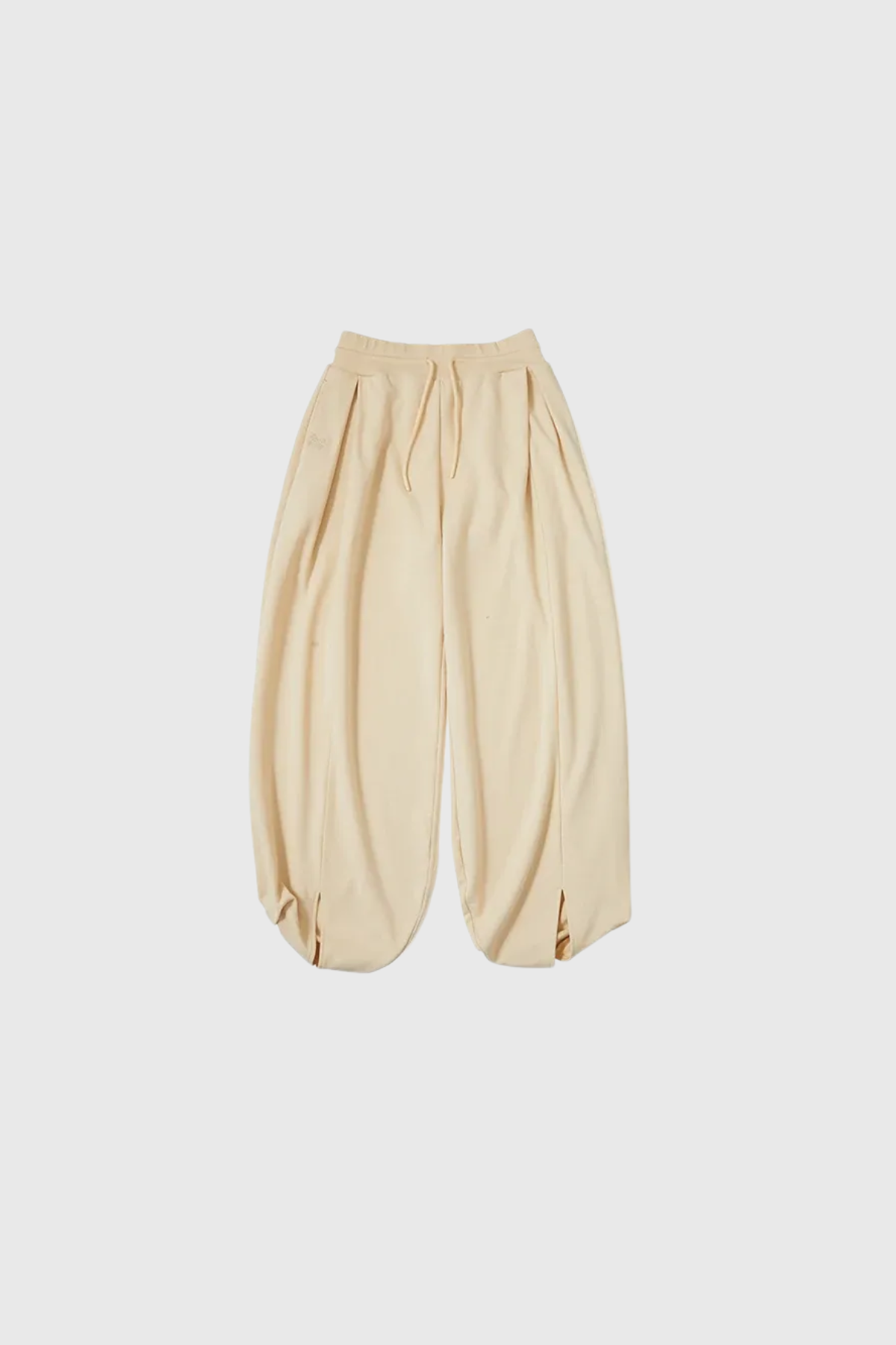 Kwadwo Backless Lace Pants In Apricot