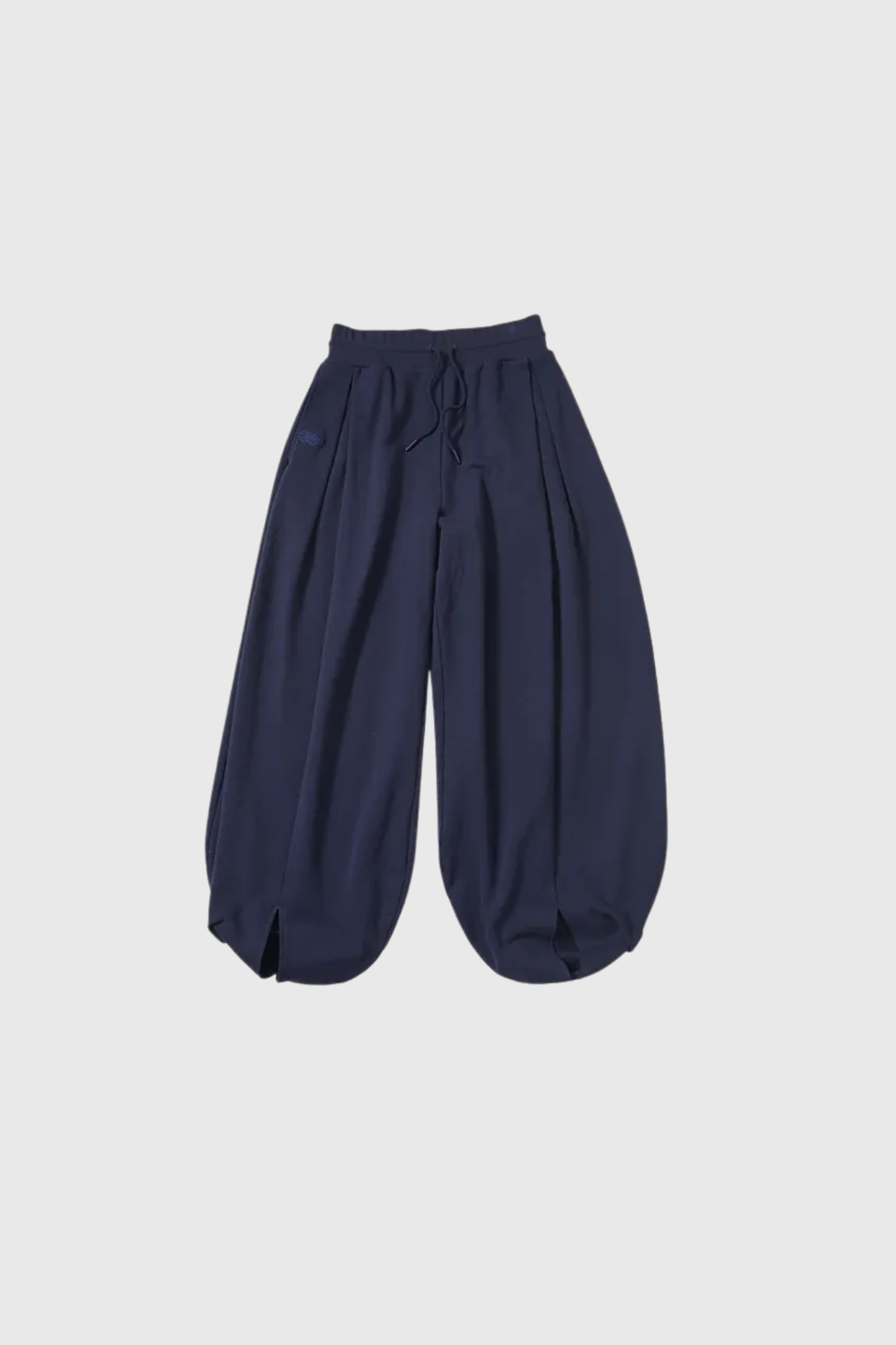 Kwadwo Backless Lace Pants In Blue