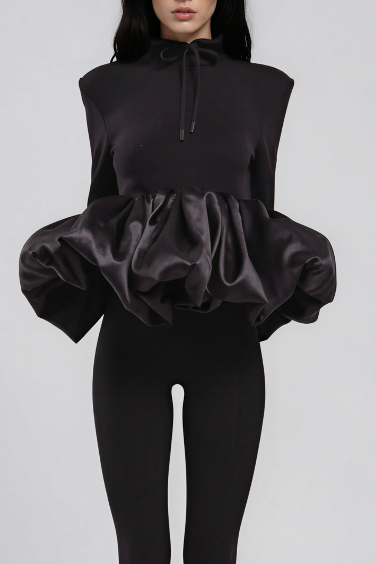 Kwanze Hooded Bubble Top
