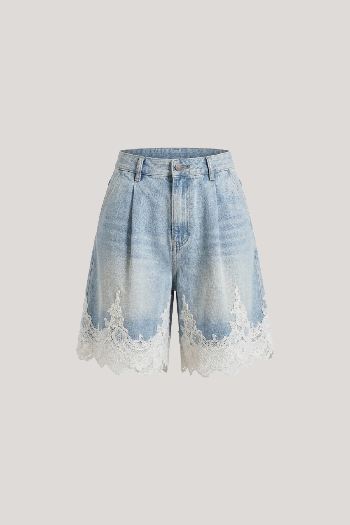 Kyra Bleached Lace Shorts