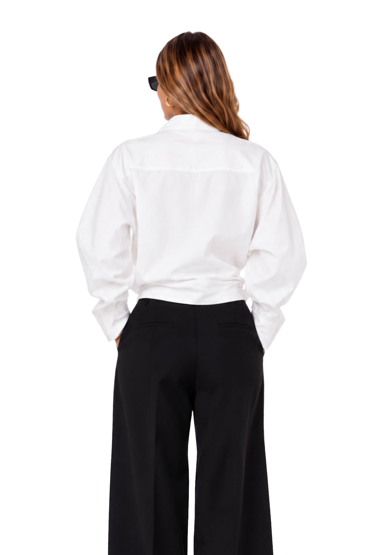 Kyson V Neck Draped Top