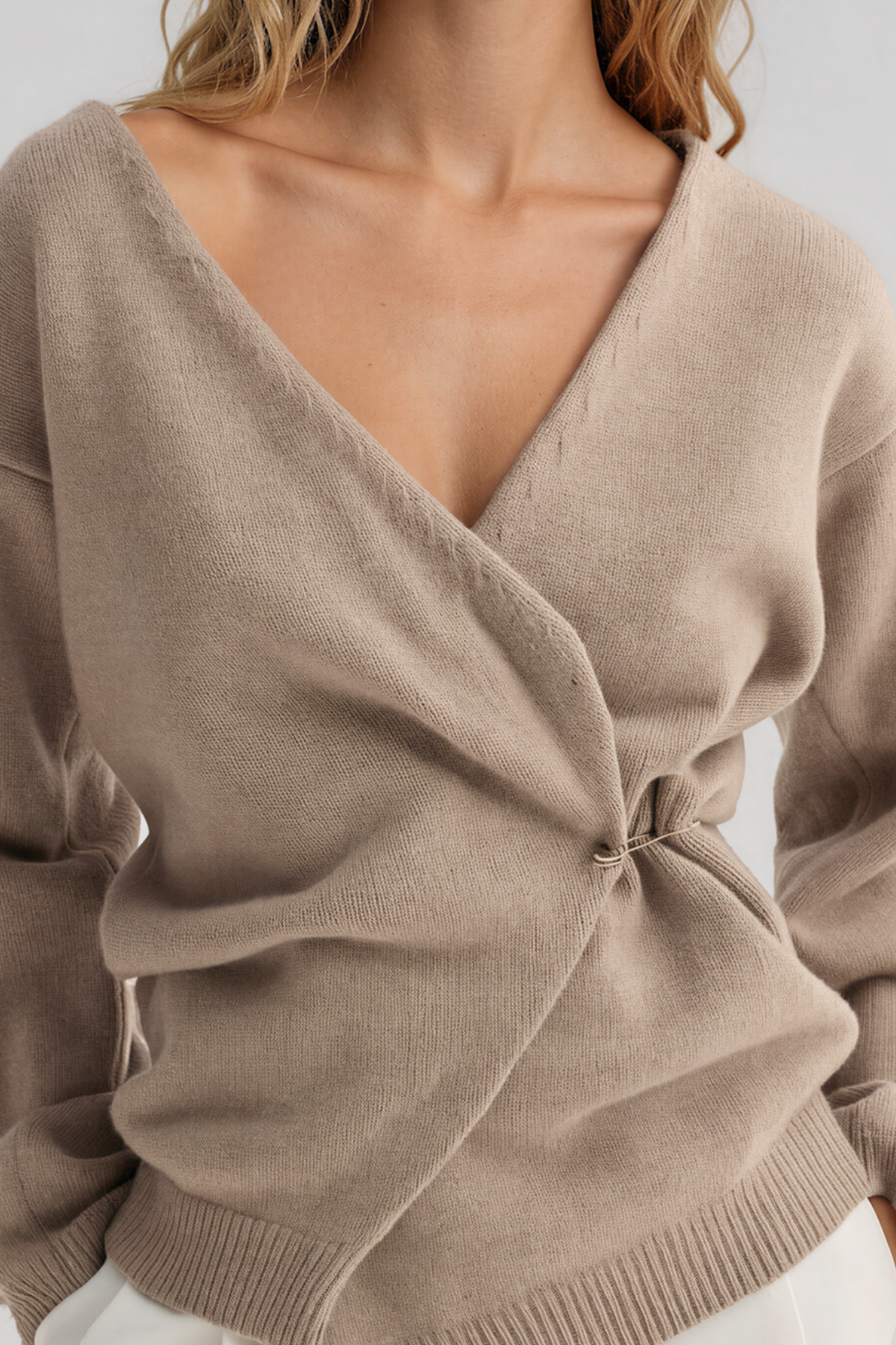 Kyrylo Asymmetric Knit Top