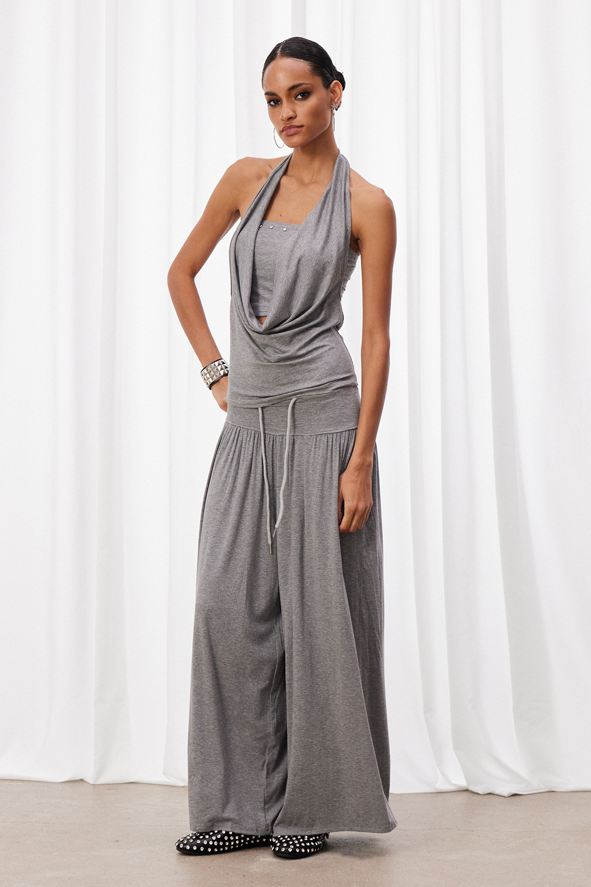 Maaria Draped Pants Set