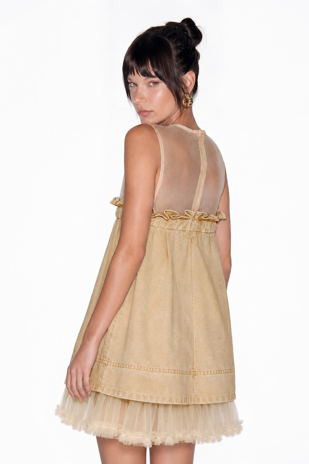 Maat Mesh Two Piece Mini Dress