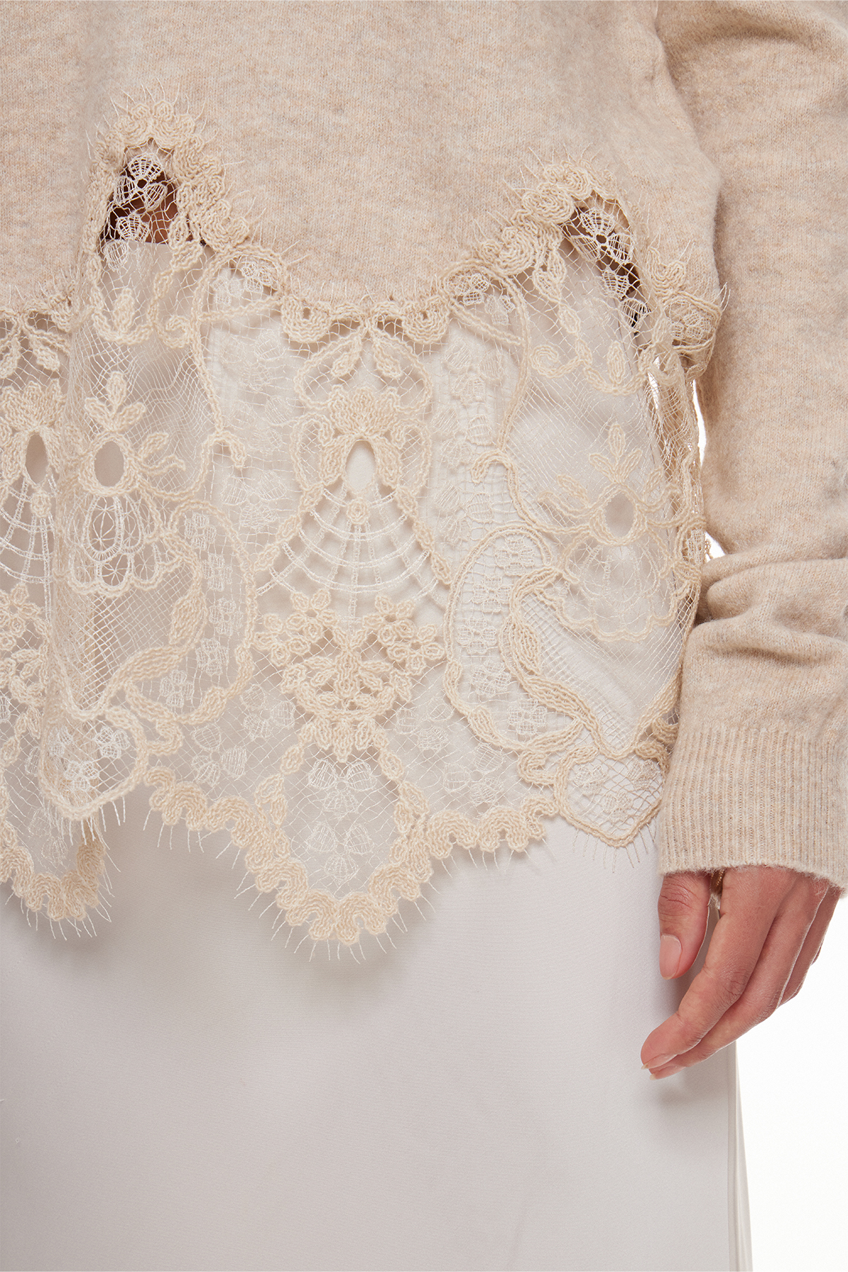 Mac Off Shoulder Knit Top