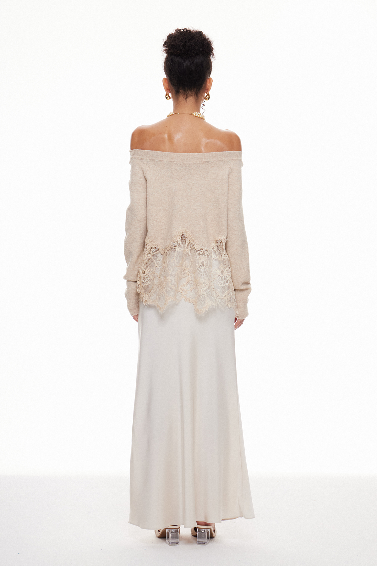 Mac Off Shoulder Knit Top