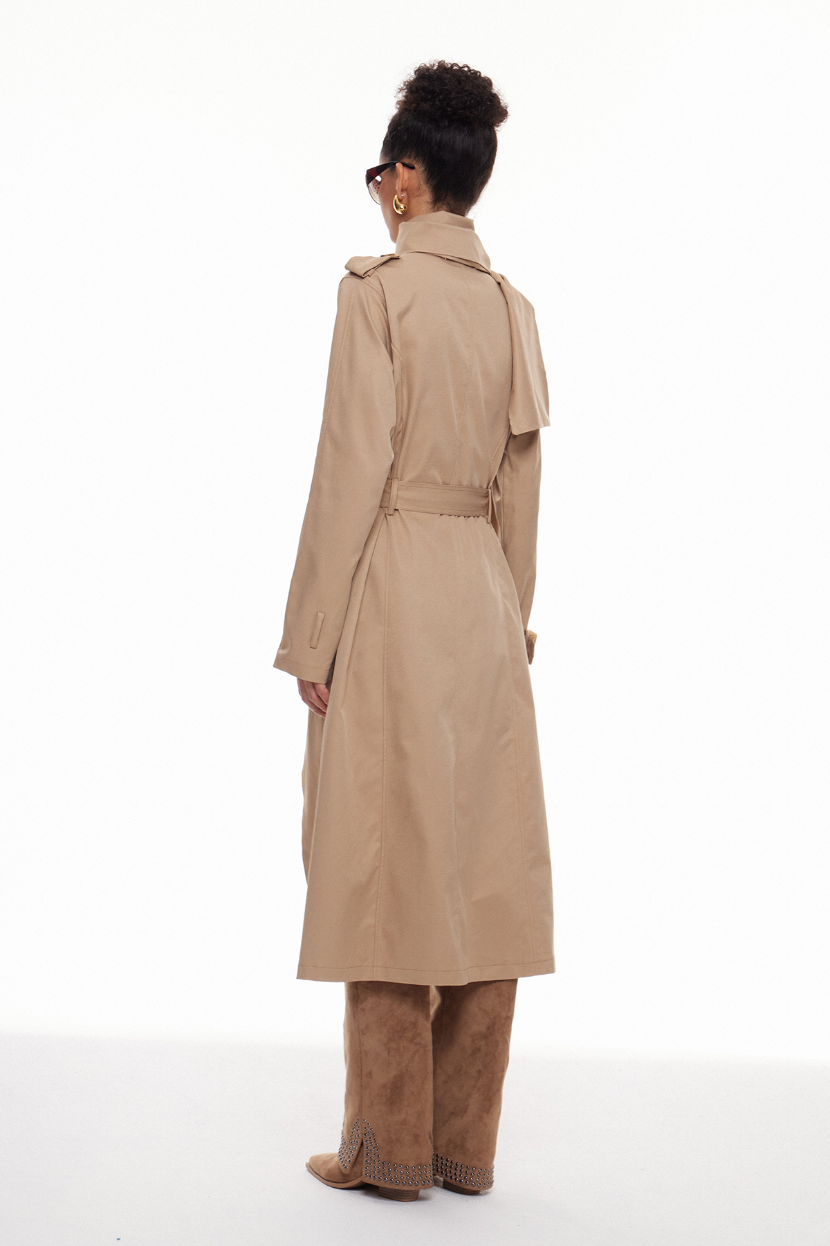 Macario Double Breasted Trench Coat