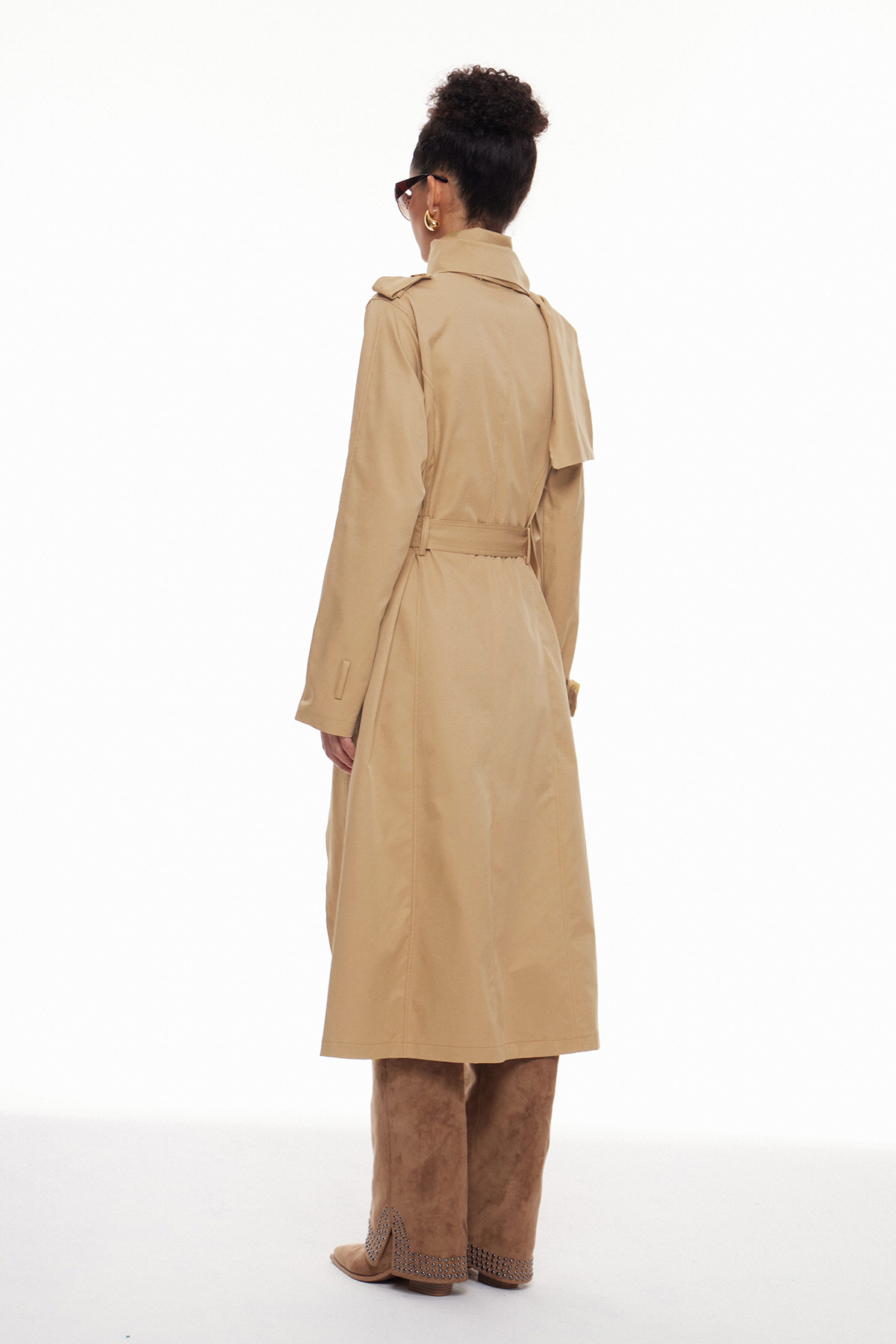 Macario Double Breasted Trench Coat