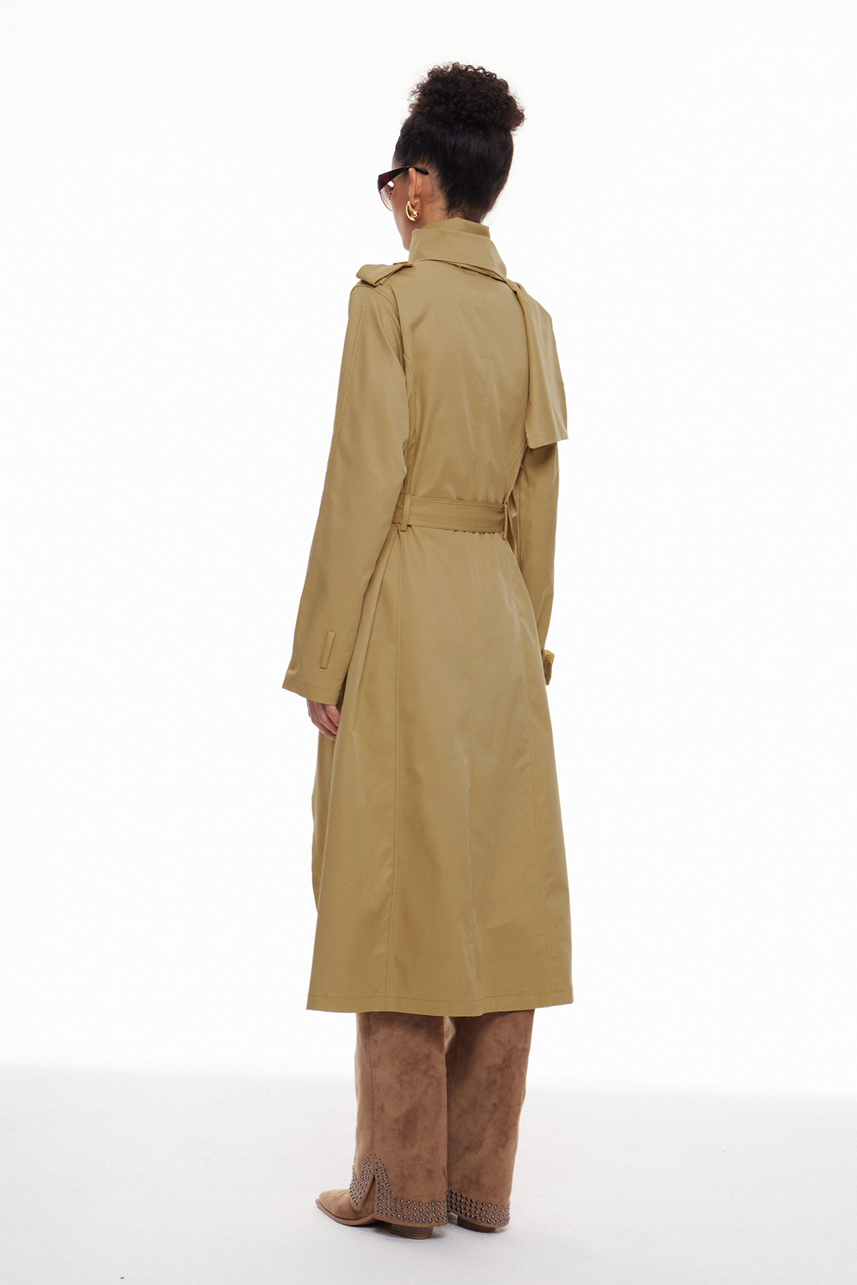 Macario Double Breasted Trench Coat