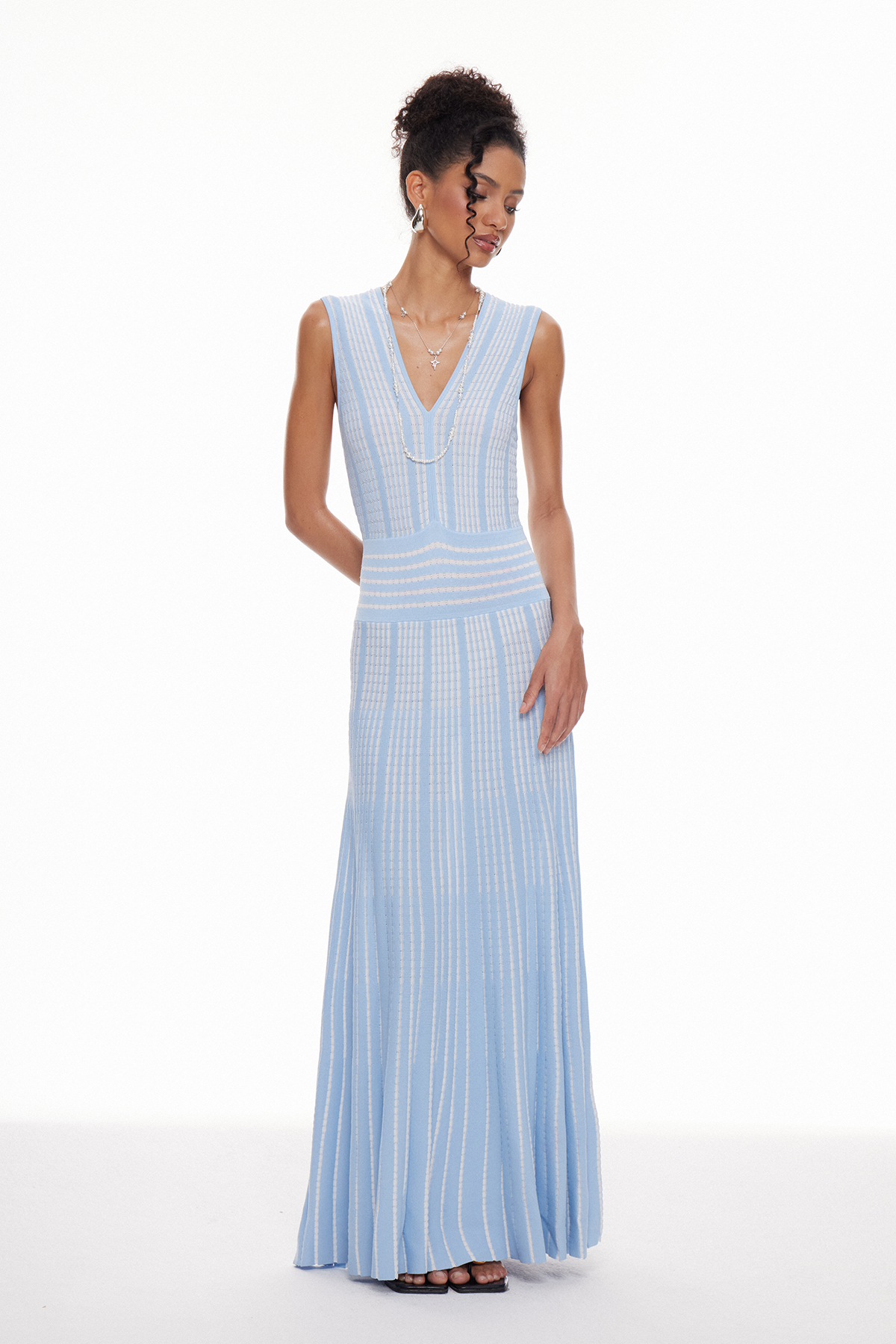 Machla Sleeveless Knit Maxi Dress