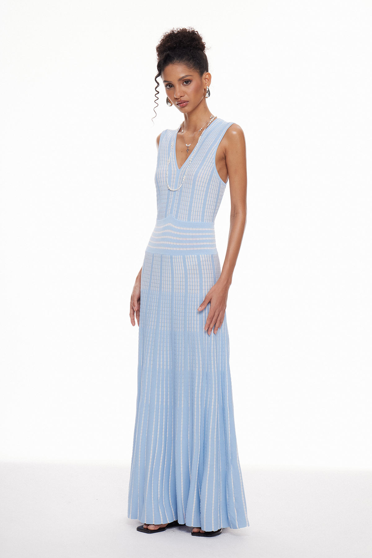 Machla Sleeveless Knit Maxi Dress