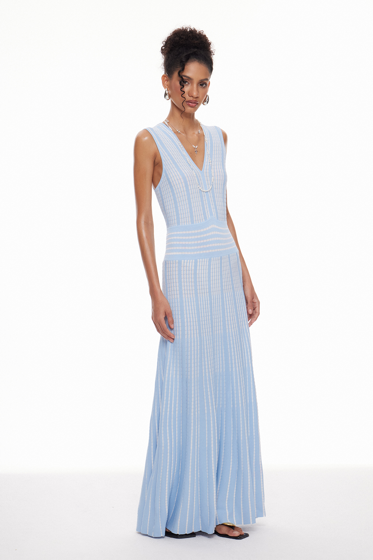 Machla Sleeveless Knit Maxi Dress
