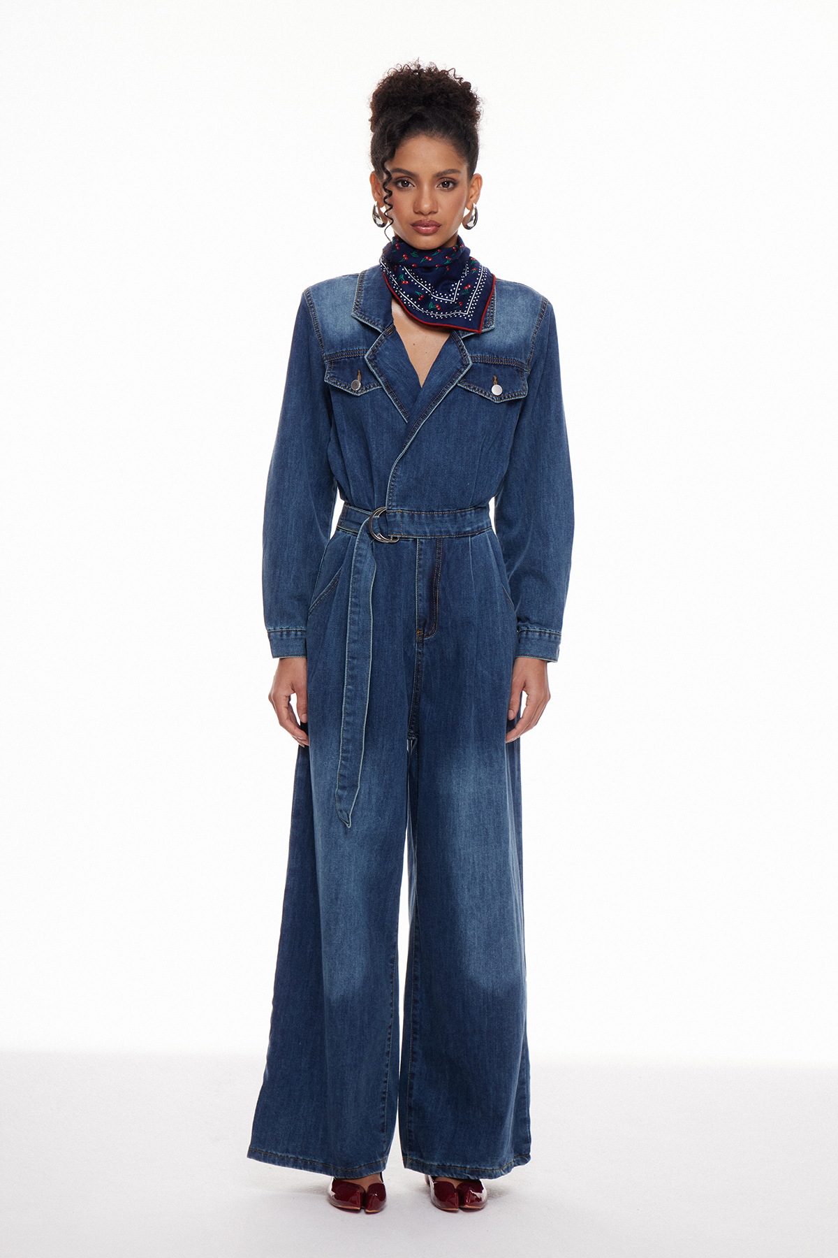 Maci Denim Jumpsuit