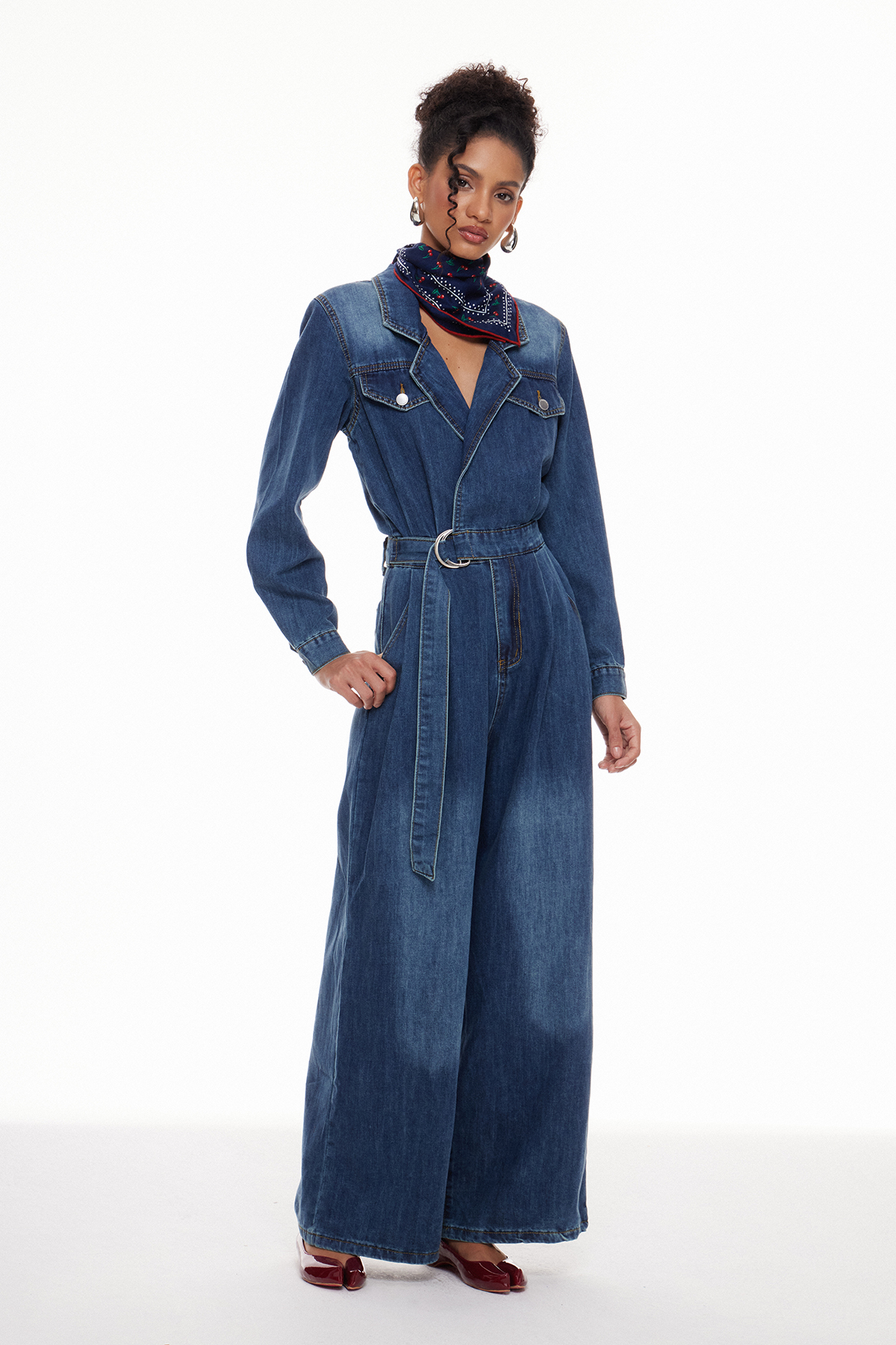 Maci Denim Jumpsuit