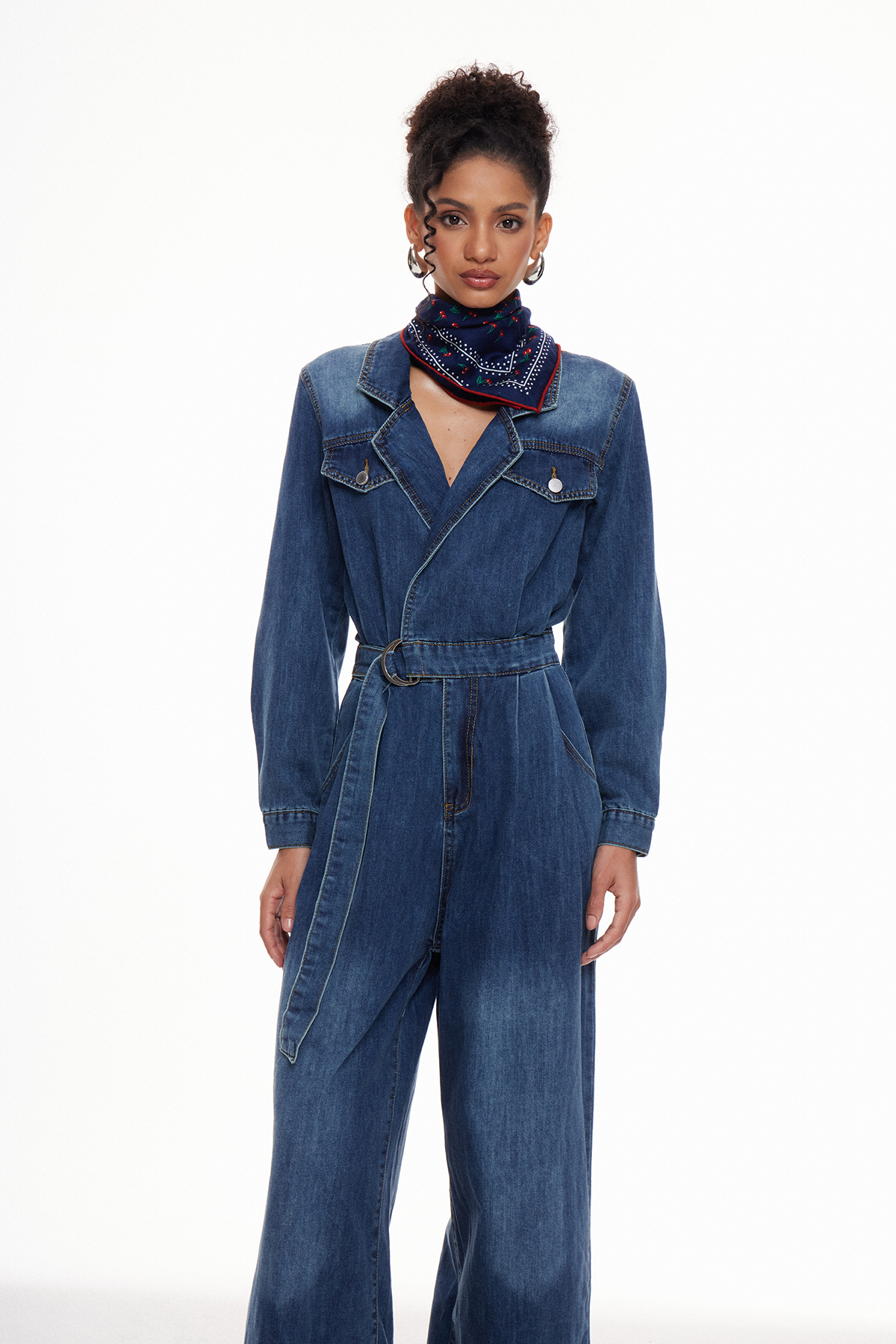 Maci Denim Jumpsuit