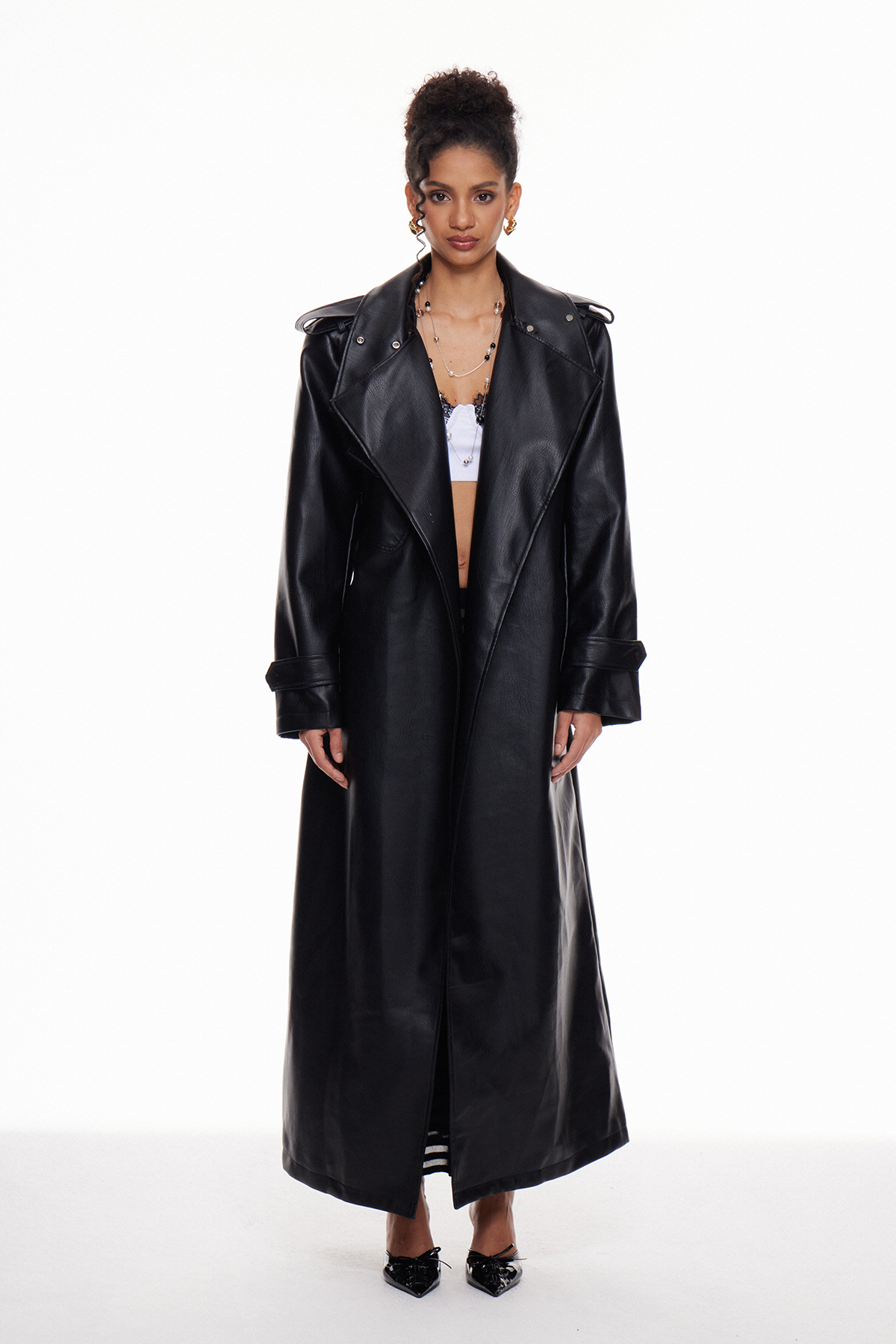 Macsen Leather Coat